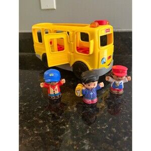 Fisher Price Little People Sit With Me School Bus Sounds & Lights